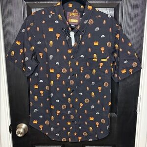 RSVLTS Indiana Jones Pattern men’s shirt